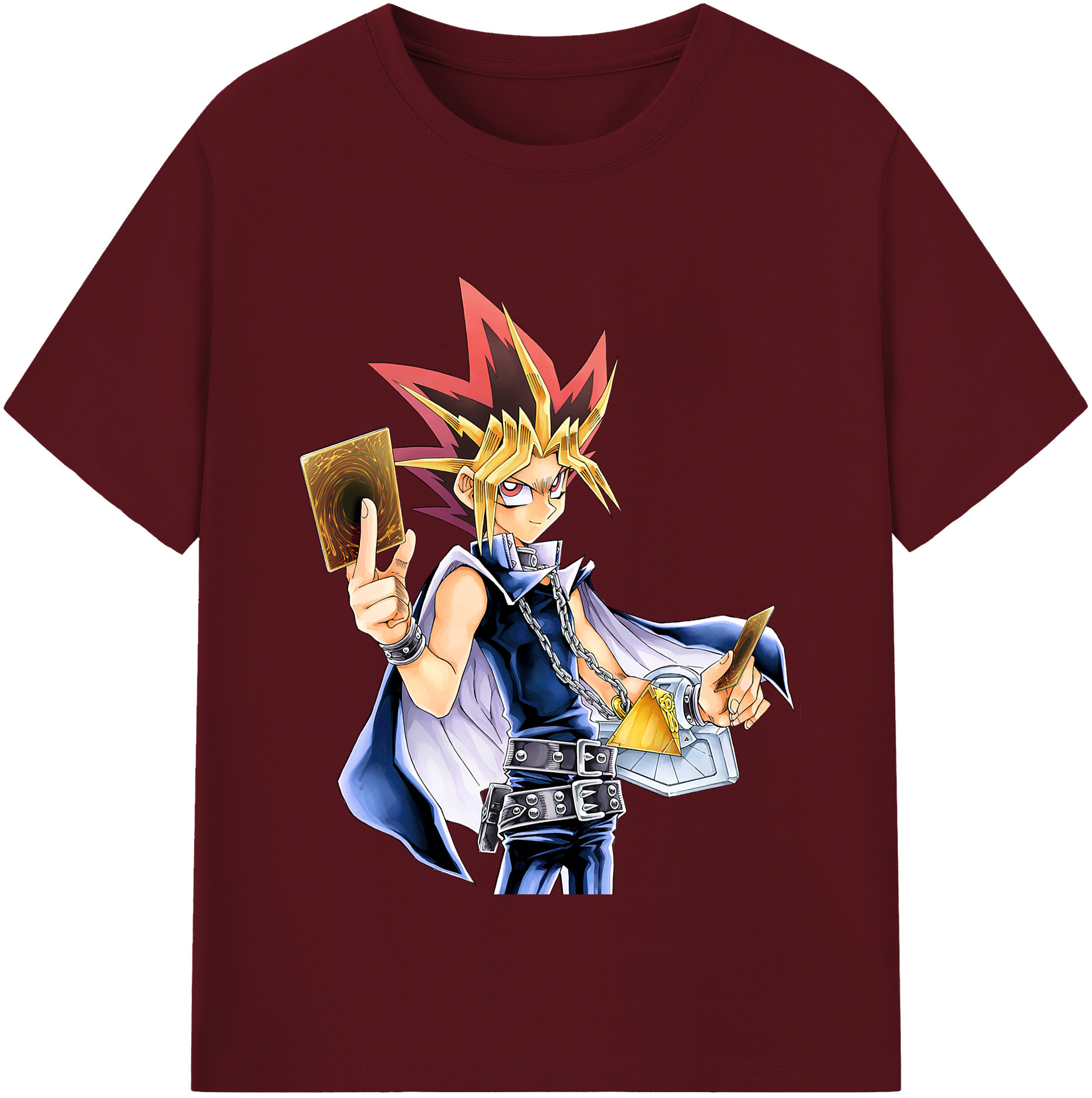（画像用） 遊☆戯☆王 Yu-Gi-Oh! 綿100％半袖Tシャツ（フロントプリント）